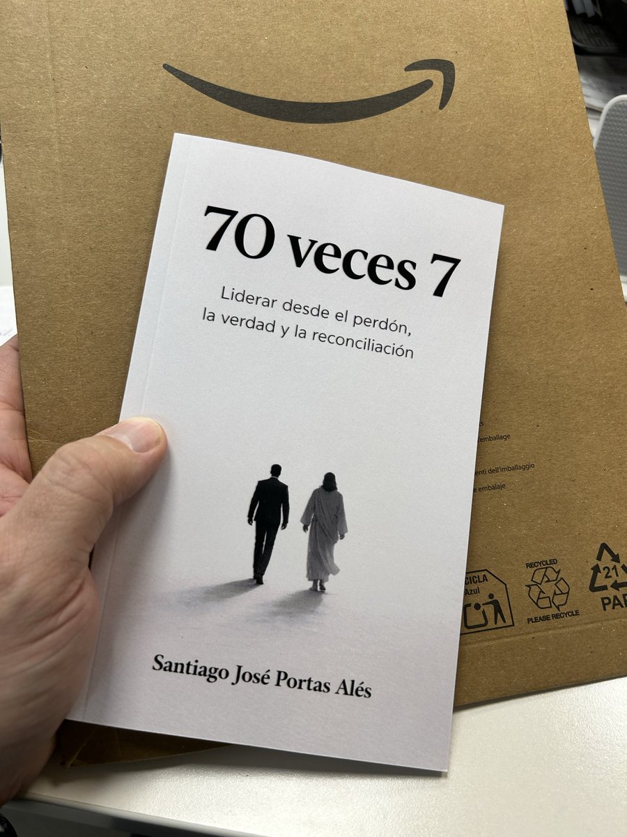 Nos acaba de llegar a <a href="/ARASagencia/">ARAS Comunicación • Marketing • Publicidad</a> el libro ‘70 veces 7’, de <a href="/santiagoportas/">Santiago Portas</a>.

Siempre es interesante conocer el punto de vista sobre el liderazgo en la empresa de alguien con la trayectoria de Santi. Y si es amigo, con más motivo. Ganas de leerlo.

Se puede conseguir en Amazon.