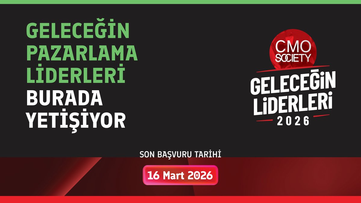 🚀 Geleceğin liderleri arasında yerinizi alın!

🔥 Pazarlama kariyerinizde güçlü bir sıçrama yapmak ve fark yaratmak istiyorsanız, 5. Dönem başvurularını kaçırmayın!

🗓 Son başvuru tarihi: 16 Mart 2026
📩 Başvuru için: cmosociety@kapital.com.tr

#GeleceğinLiderleri
