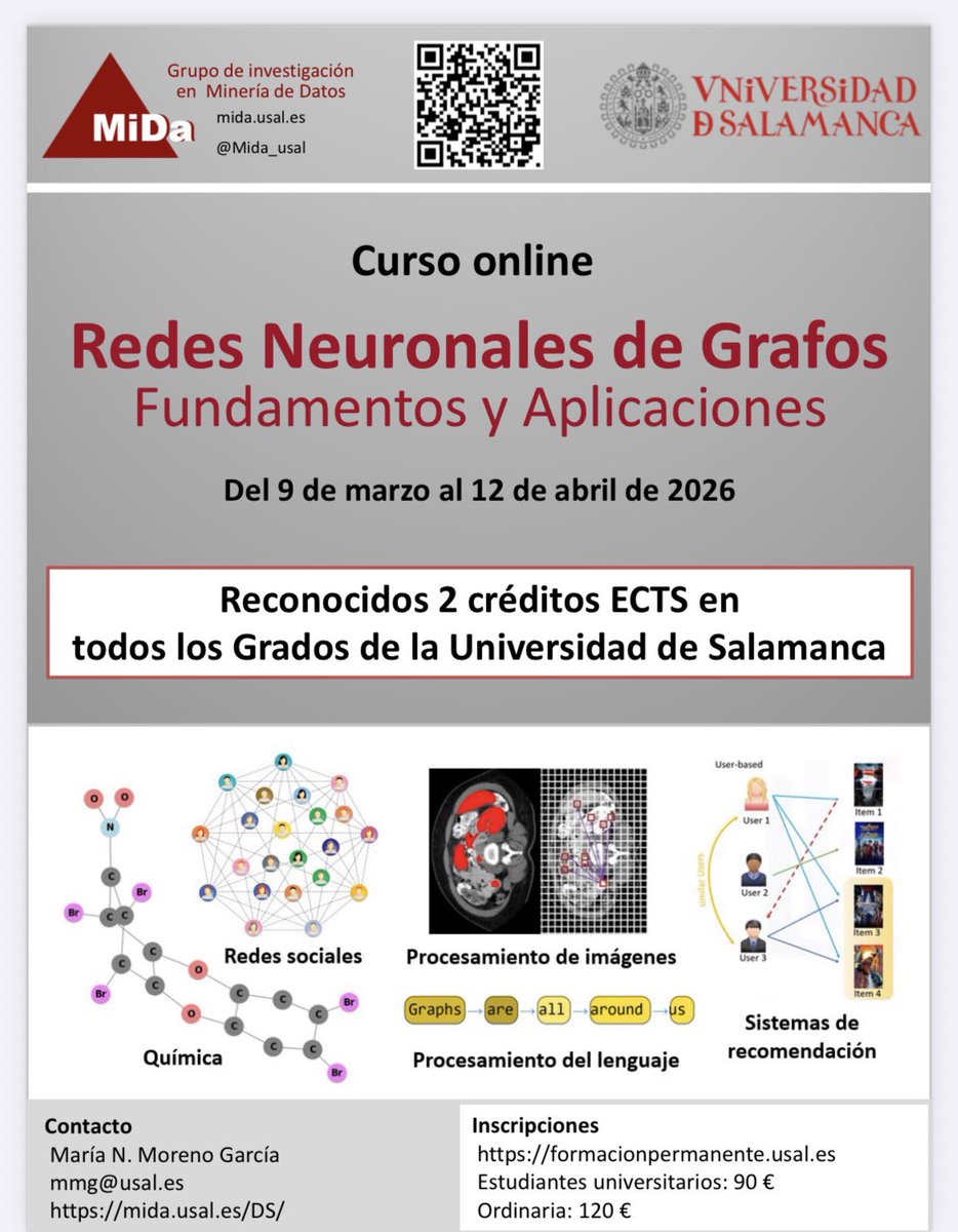 Curso no presencial organizado por el grupo <a href="/Mida_usal/">Grupo MIDA usal</a> <a href="/fcienciasusal/">Facultad de Ciencias USAL</a> con 2 ECTS reconocidos en todos los grados de la <a href="/usal/">Universidad de Salamanca</a> vaporetto.usal.es/preactform/det…