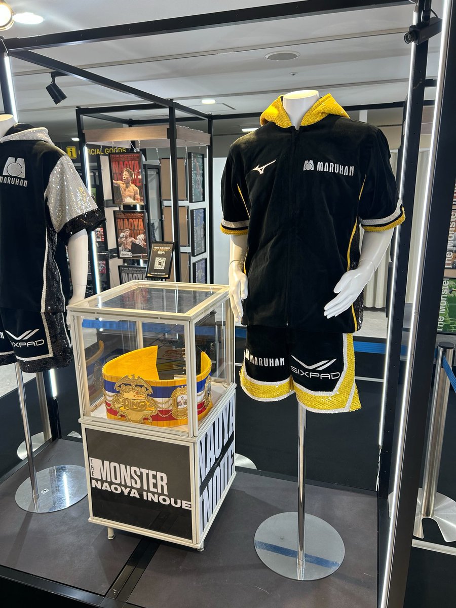 📣NEW DISPLAY バトラー戦で井上尚弥選手が実際に着用したボクシング