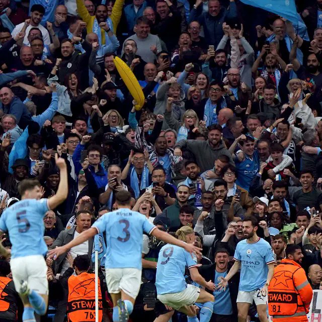 Madrid again. Last time loads of away fans in the home end when they couldn’t even sell out the away section. Over to the club to ensure prices are fair &amp; safety and security of our own fans is protected.