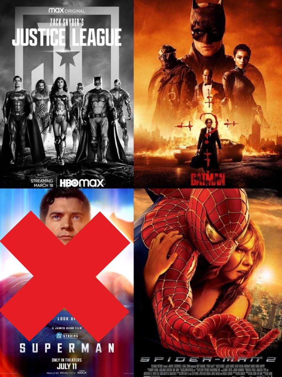 Sadly, I really don't like Superman 2025.
Its release just emboldened some of the worst people, grifters, and bots I've ever run into online 😔
No thanks.