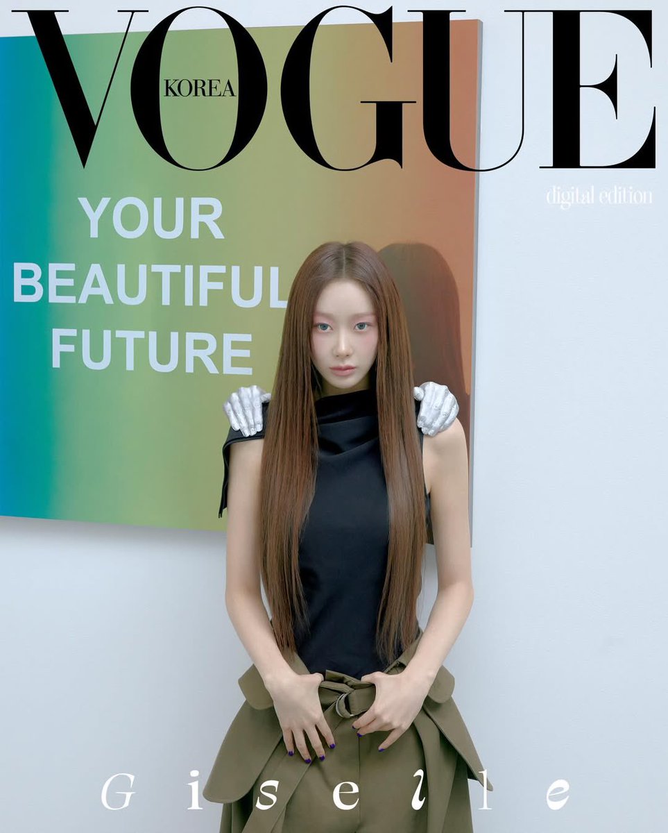 aespa GISELLE is the cover star for Vogue Korea Digital Issue in