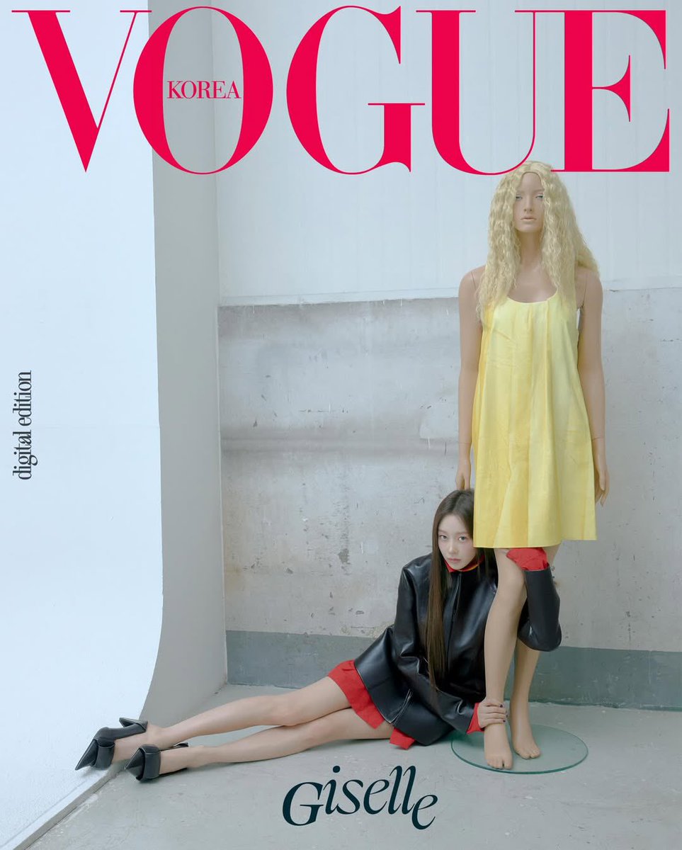 aespa GISELLE is the cover star for Vogue Korea Digital Issue in