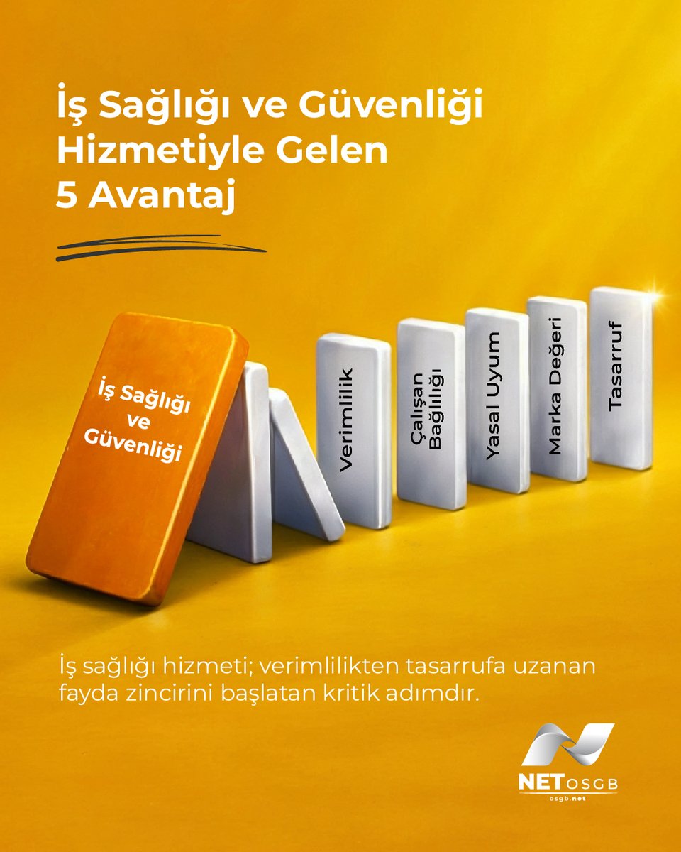 netosgb81's tweet photo. İş sağlığı gider değildir.
Stratejik yatırımdır.

Verimlilik.
Bağlılık.
Yasal Uyum.
Marka değeri.
Tasarruf.

Tek karar, çoklu etki.
Detaylar blogda 👇
🔗 https://t.co/L7ZgRq1SJp
📞 444 4 908
 https://t.co/wiBDJYJfPV

#İşSağlığı #İSG #KurumsalGelişim #İşletmeYönetimi https://t.co/nDMvtMCmmr