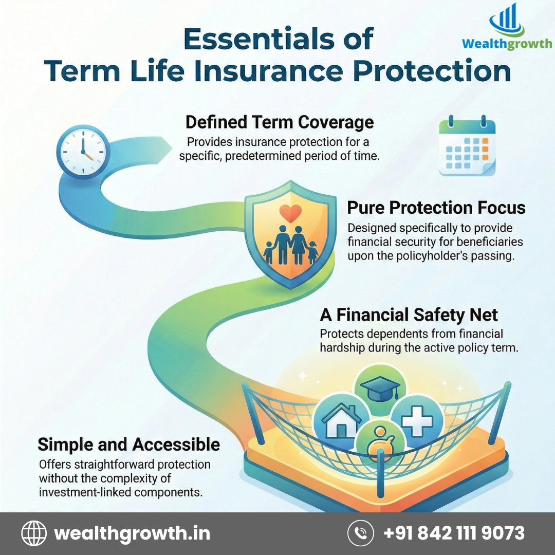 wealthgrowth4U's tweet image. Life is unpredictable — but your family’s future doesn’t have to be. ❤️
Term Life Insurance is one of the simplest and most affordable ways to protect the people who matter most.

#WealthGrowth #TermLifeInsurance #FinancialProtection #FamilyFirst #SecureFuture #PeaceOfMind