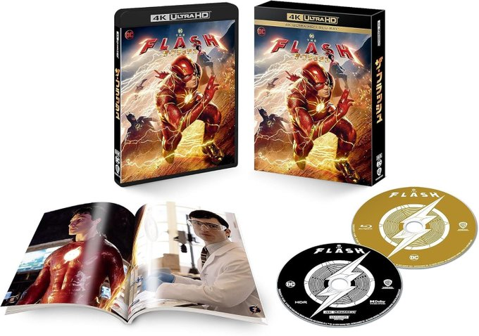 47％off‼️】【初回仕様】「ザ・フラッシュ」 (4K ULTRA HD&ブルーレイ