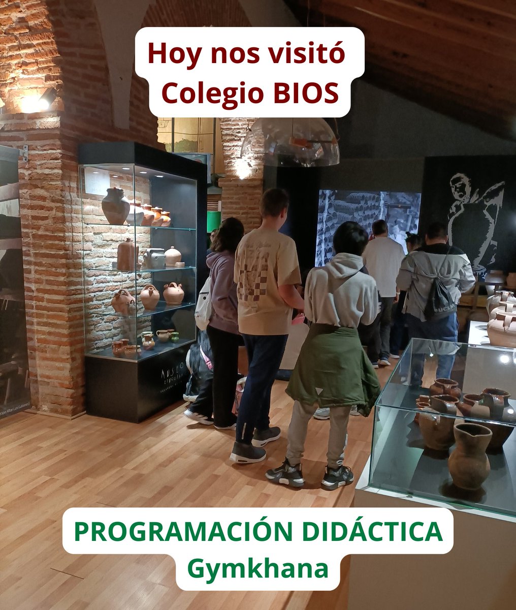 HOY NOS VISITÓ... 🚌
El colegio BIOS para realizar la gymkhana didáctica. ¡Muchas gracias por participar en nuestros talleres!