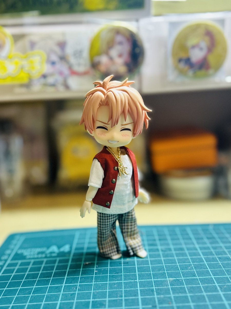 みちゅが最の高にかわいい🧡🧡🧡

（ズボンは失敗してるので拡大しないでね🙄）

⚠️衣装は2次創作⚠️（途中）