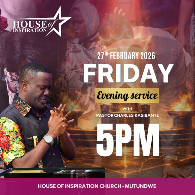 HOInspirationUG's tweet photo. Join us at 5pm today, to wrap up the week in the Lord's presence and commit the works of our hands to Him, the Almighty.  #Faith #Prayerful #Ministry #WalkWithChrist https://t.co/cxtuPU6N5A