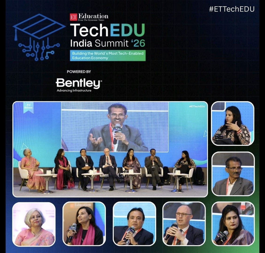 nvcorrea67's tweet photo. It was a privilege to participate in the Economic Times Education TechEDU India Summit 2026 at NESCO, Mumbai, and contribute to the panel discussion on: “Raising AI-Aware Students: Where Do Schools Draw the Ethical Line?” https://t.co/h8kmsEMIrq