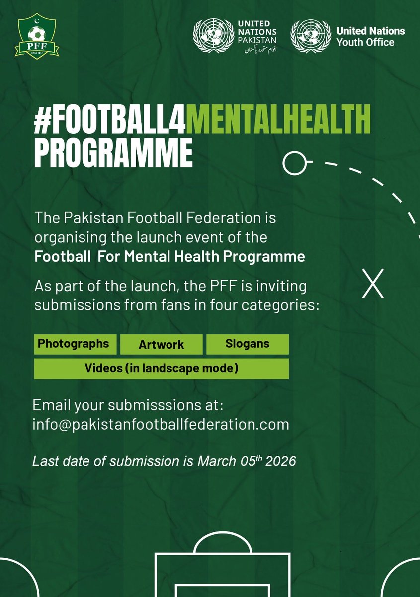 Pakistan Football Federation tweet media