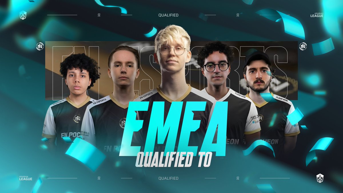 lolesports_ar's tweet photo. مبروك لفريق FN Esports البطل الجديد لدوري العربي موسم الشتاء📷
الثلاثة فرق سيمثلونا في بطولة #EMEAMasters شجعوهم ونتمنى لهم التوفيق📷
#ArabianLeague #LoLMENA