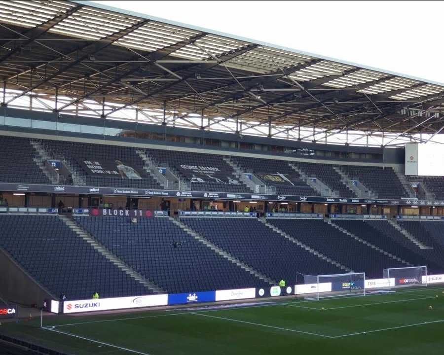Thanks to the amazing donations we have received, DonsAction are proud to announce our display for our game VS Harrogate!

We have purchased 3,000 sheets, to be held up in Blocks 10, 11, 12 and 13. A full cowshed display! 🤩

Thank you again for your incredible support! 🤍

COYD