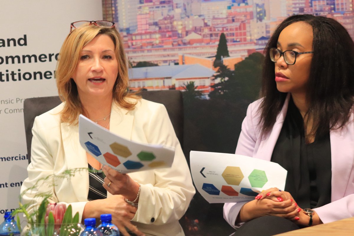 Thought provoking panel discussion at the Anti-Fraud Dialogue. The Panel featured HKA Partners Joyce Nkini-Iwisi and Claudia O'Brien as well as NSA Co-Founder Rory Steyn. They shared measures that need to be taken to protect practitioners who investigate fraud cases.