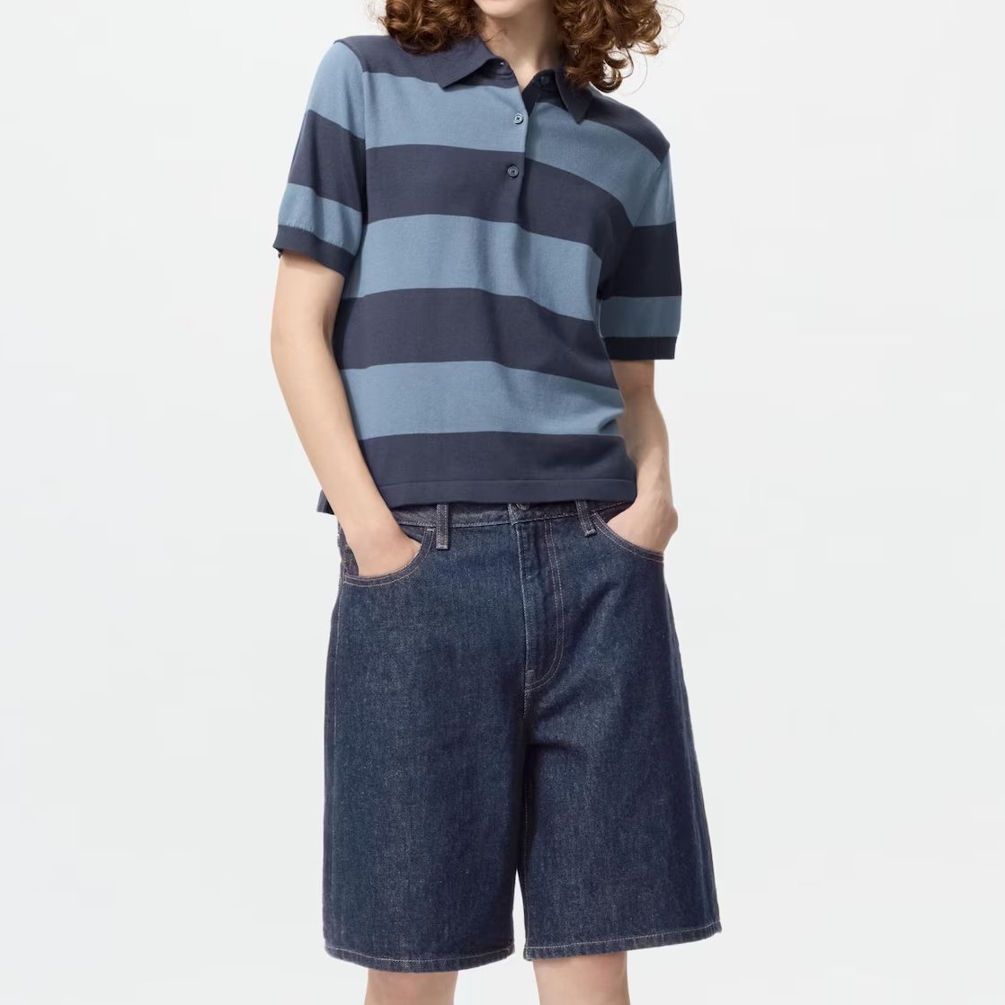 CaminoTV's tweet photo. on a enfin la version short en denim Uniqlo x JW Anderson 

https://t.co/MmkFh8b74z 30€ https://t.co/cw5jms4NZp