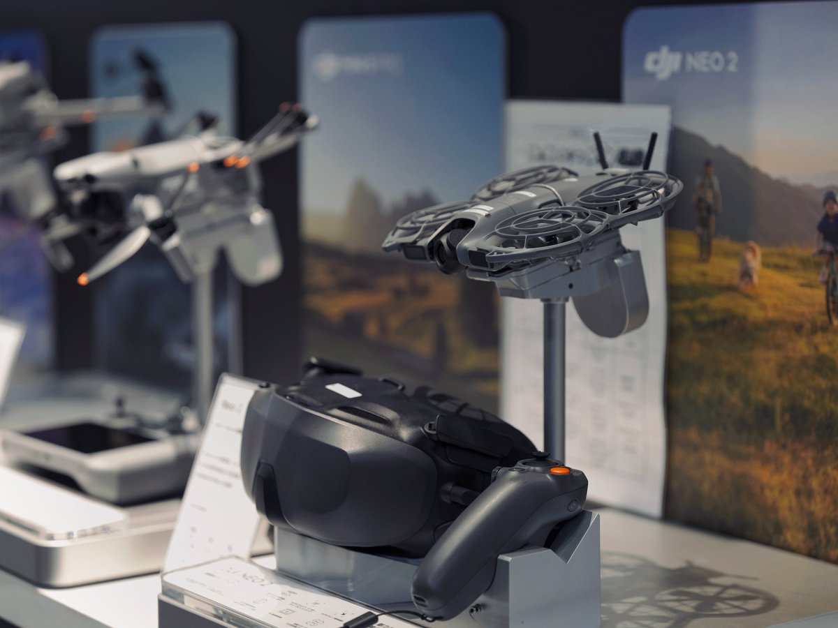 DJIGlobal's tweet image. Unlock new creativity at the #DJI booth! Experience the range, from #OsmoPocket3 to the compact #Neo2, firsthand. The exploration continues.🔥
#DJIOsmo #Drone #CPPlus2026