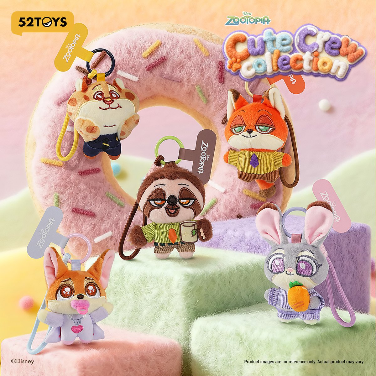 ズートピアのなかよしから📞💛 ぬいぐるみスマホストラップ登場