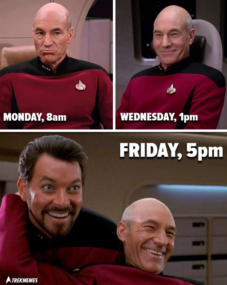 GrumpyBloke4's tweet photo. Woohoo! 🤘
#StarTrek @SirPatStew @jonathansfrakes #StarTrekTNG https://t.co/C514y6IWOx