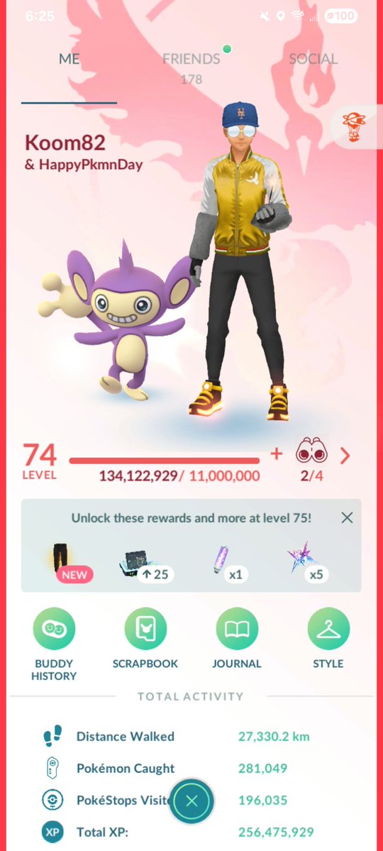 Happy 30th #pokemon day! #pokemongo #Pokemon30 #aipom