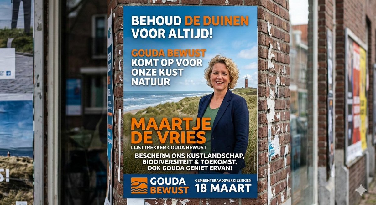 Stem op 18 maart op Gouda Bewust