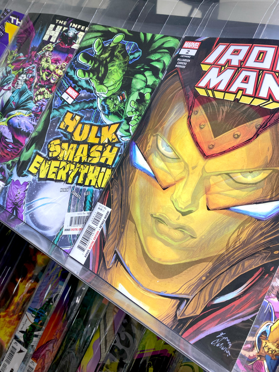 さらにマーベルからアイアンマン新刊にハルクはオンゴーングに