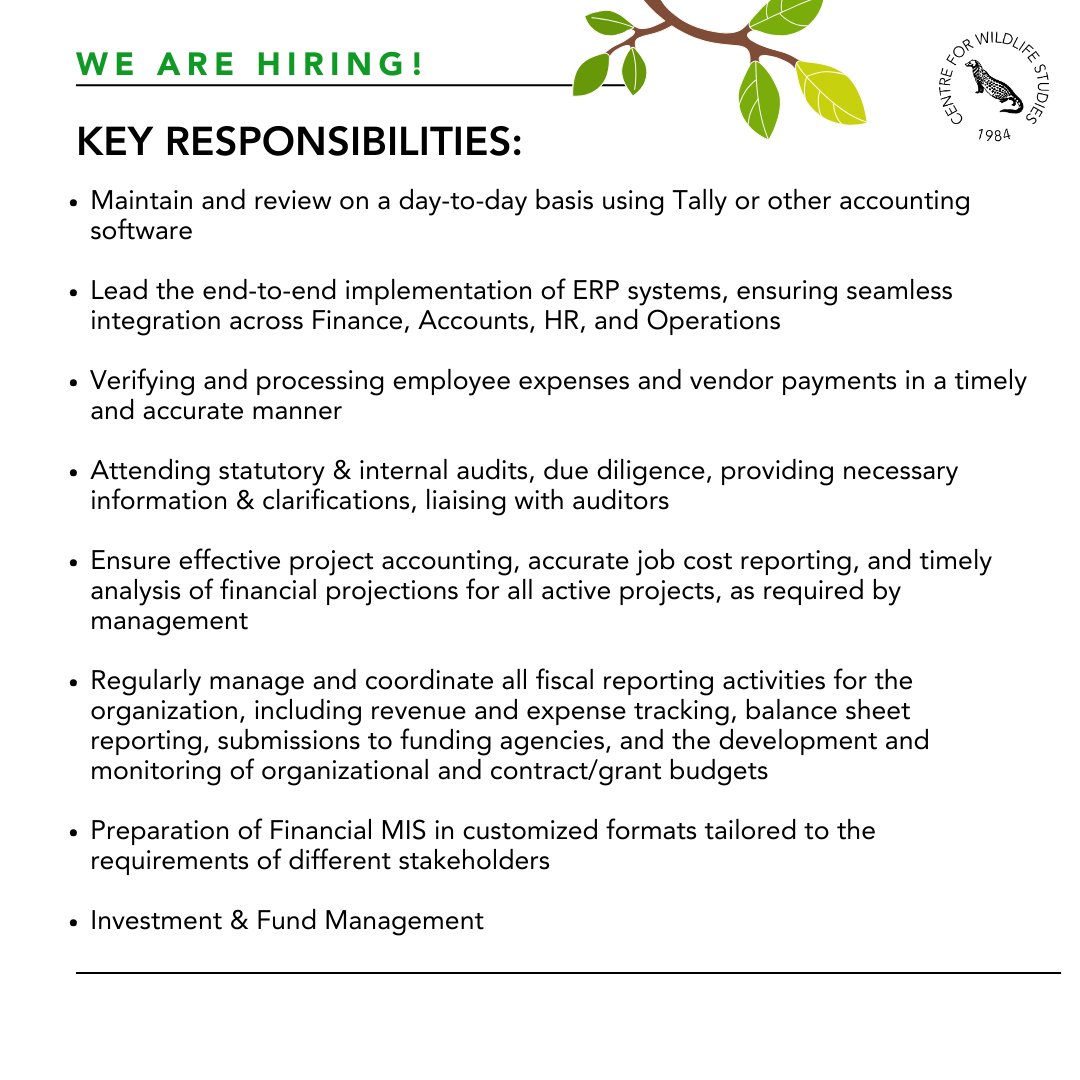 cwsindia's tweet photo. We're hiring a Program Manager – Finance to lead and manage end-to-end functions including finance, accounts, audits, taxation, and statutory compliance. To know more visit https://t.co/o2azxYQKAo

#ProgramManager #FinanceJobs #Accounting #HiringNow https://t.co/6cyHNcPtP5
