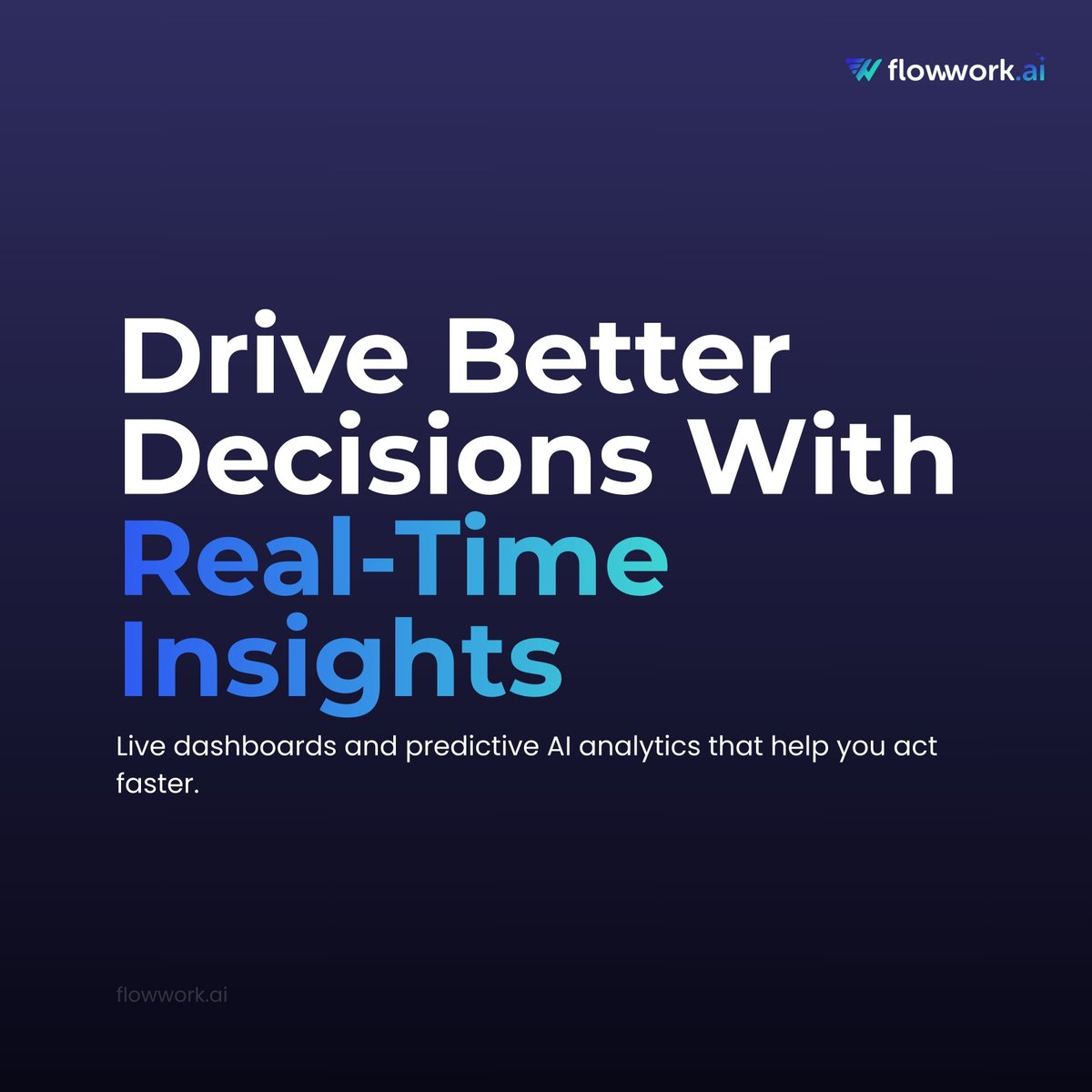 FlowworkAi's tweet image. Act faster with real-time insights.
Data that moves with you. ⚡

#flowwork.ai #RealTimeData #AIPowered