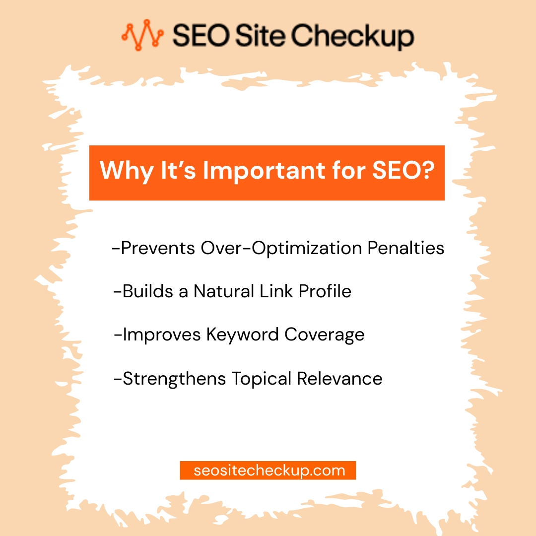 Seositecheckup's tweet image. Mix anchor texts with variations, branded terms, and related phrases to keep your backlink profile natural and effective.
Start optimizing your anchors today:
seositecheckup.com

#AnchorText #SEOtips #LinkBuilding #OnPageSEO  #SEOSiteCheckup