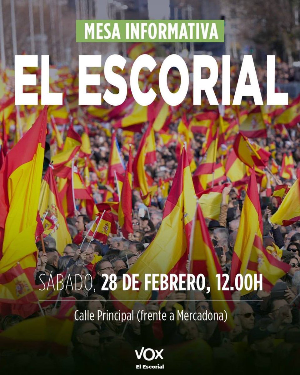 VOX Escorial tweet media