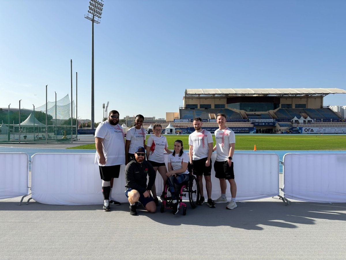 Well done to the team of athletes who competed recently at the Dubai WPA (Para) Grand Prix! There were great performances from all the athletes in the England team 🎉🏴󠁧󠁢󠁥󠁮󠁧󠁿

📸 Here are some snapshots from the competition