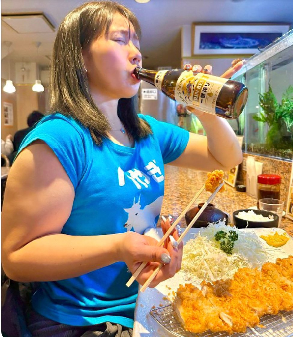 昨日の人🤰とは思えない🤔 ヤギなら、め〜い、め〜い🤰🐑 これだけ違っ