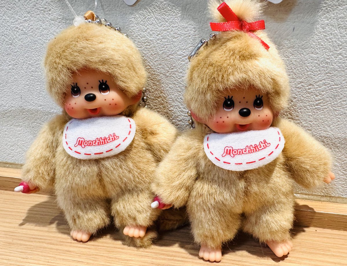 🍀キャラクターコーナー🍀 🐵明日2/28(土)から販売🐵 #ベビチッチ キー