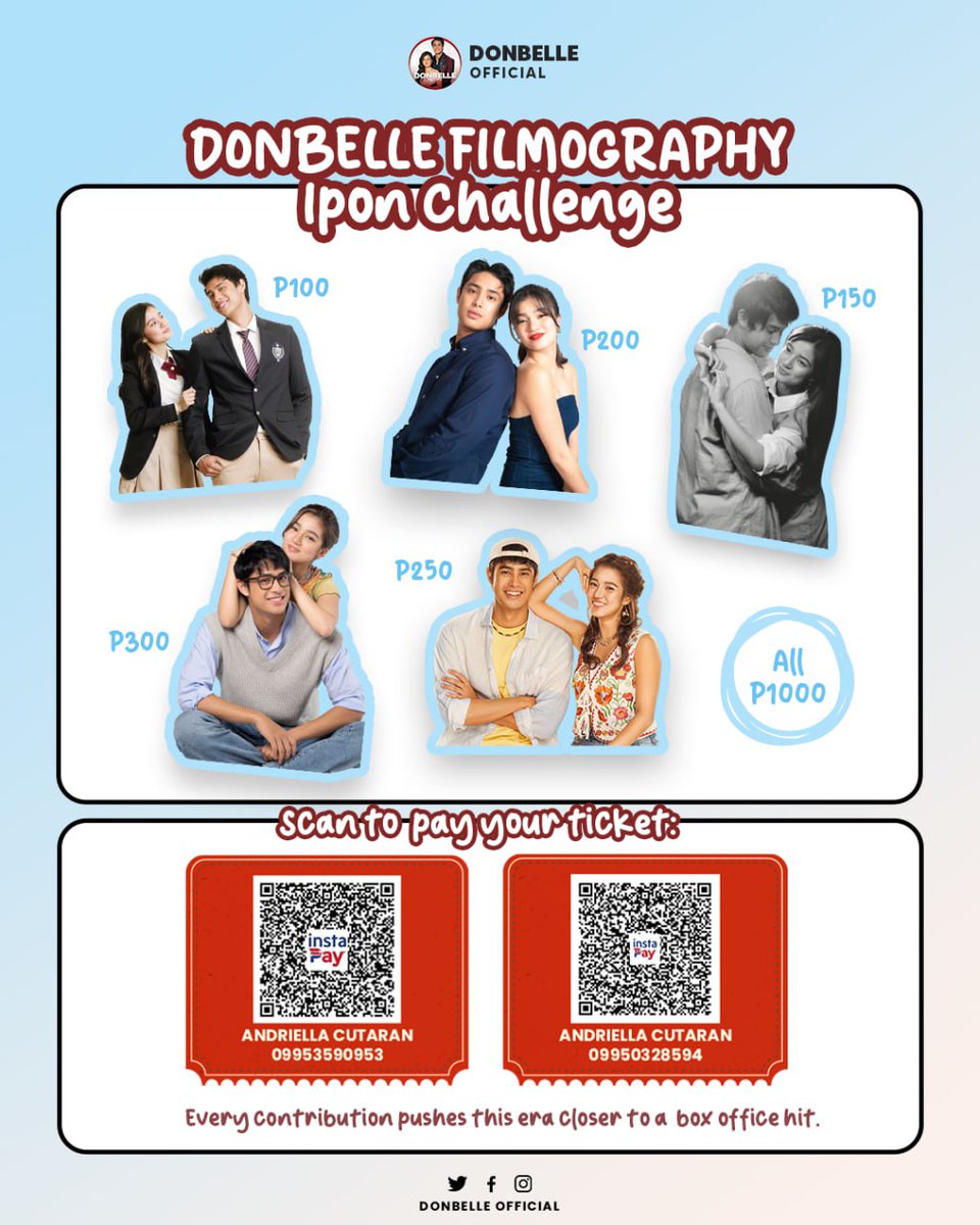 Fund Update for Our DonBelle’s Comeback Movie Ipon Challenge🎬

Grabe, DonBelle fam!!! We’ve officially hit 50K and our hearts are beyond full! The love and unity of this fandom? Unmatched.

Because of your unstoppable support for DonBelle, we’re gearing up for a powerful