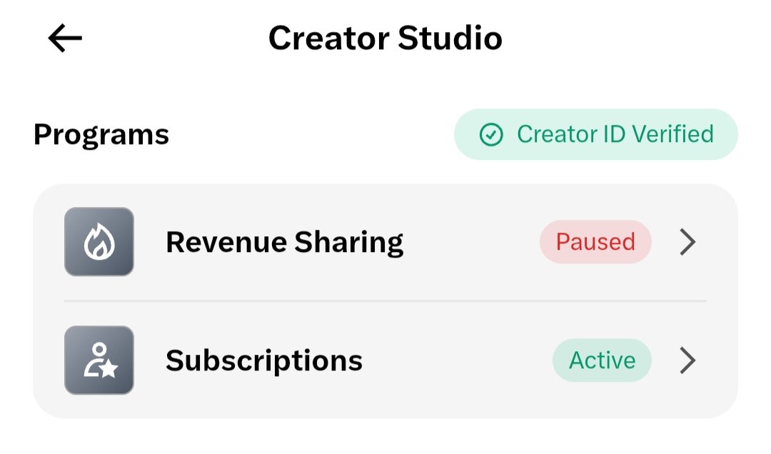 Hello, X Support Team
<a href="/X/">X</a> <a href="/XCorpIndia/">X India</a> <a href="/elonmusk/">Elon Musk</a> <a href="/premium/">Premium</a> <a href="/nikitabier/">Nikita Bier</a> <a href="/XCreators/">Creators</a>

My Creator Revenue Sharing program has recently been paused, and I respectfully request a review of this decision.

I strongly believe that I have adhered to X’s monetization policies and community