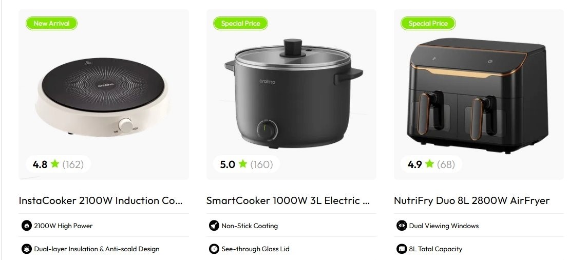 Carlcareug's tweet image. Enjoy quality home appliances from oraimo✅ 

Order now via 👉ug.oraimo.com/?affiliate_cod… to get 5% discount courtesy of Carlcare🕺

💡Official service center for @Ug_Oraimo 
#ordernow #shop #Homeappliance