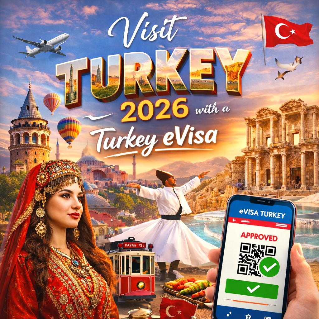 eservices6226's tweet photo. Fast Turkey eVisa 2026 ✈️ Your Easy Online Gateway to Turkey
Apply for the Turkey eVisa 2026 🇹🇷 online 💻⚡ Get fast approval 📧 and explore Turkey — where Europe meets Asia 🌍 From Cappadocia balloons 🎈 to Istanbul bazaars, travel easy ✈️
👉 Apply here: https://t.co/01xYAKw0K4 https://t.co/MVynjCxC9r