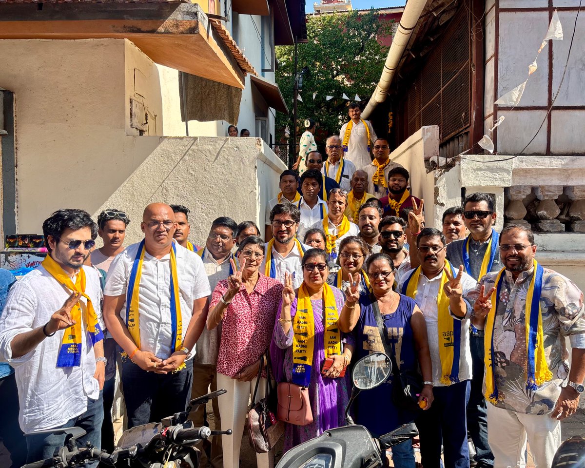 Aam Aadmi Party Goa tweet media