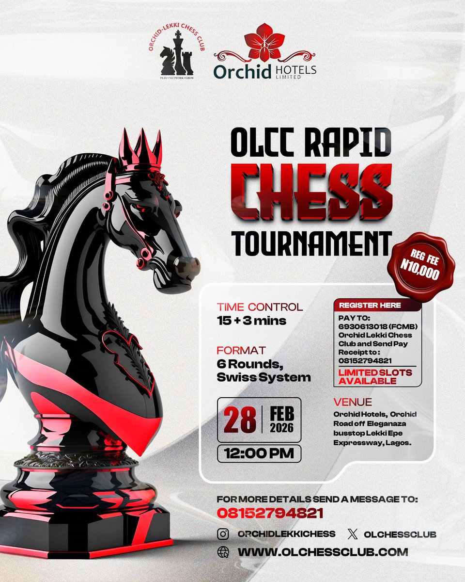 Orchid Lekki Chess Club tweet media