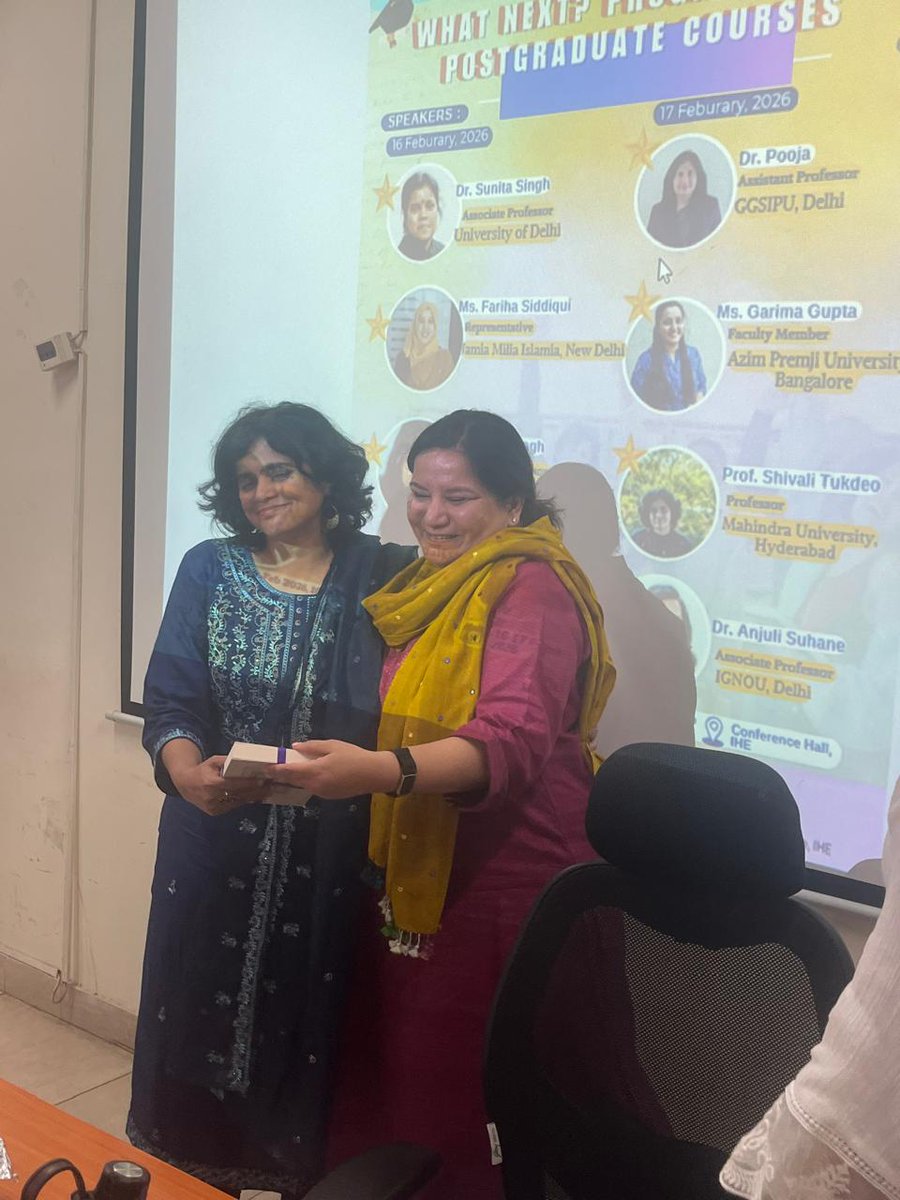 Indira Mahindra School of Education @ MU tweet media