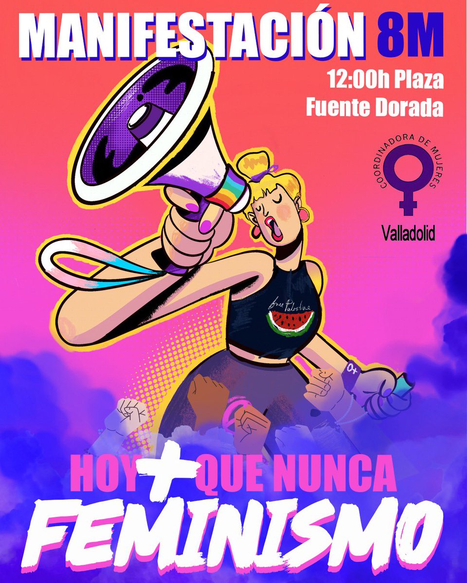 Coordinadora de Mujeres de Valladolid tweet media