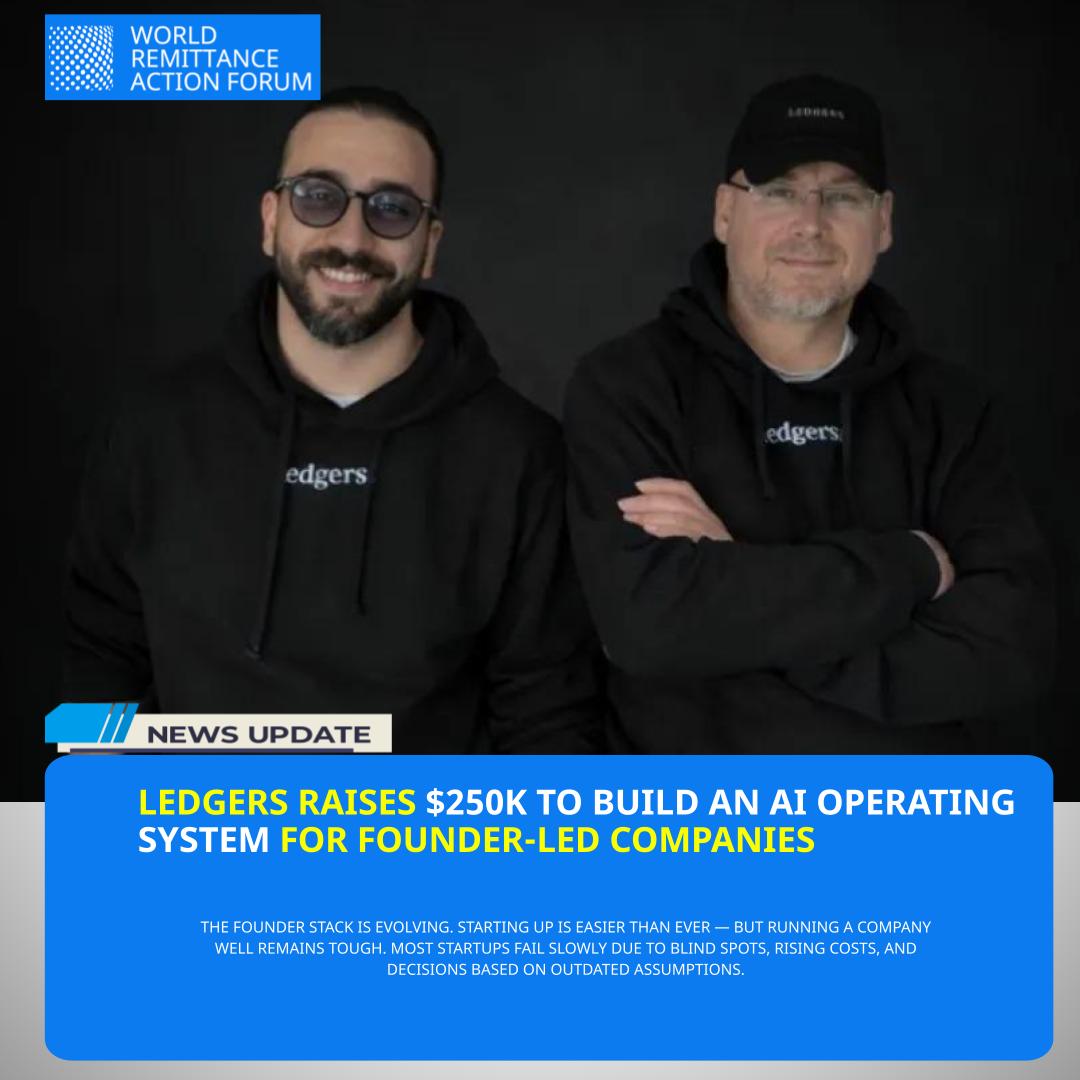 Dubai-based startup Ledgers has secured $250,000 in angel funding to fast-track its AI Operating System for founders — a platform designed to transform how companies operate in the AI era.

#DubaiStartup #AI #AngelFunding #TechNews #FounderTools #StartupEcosystem #Innovation #UAE