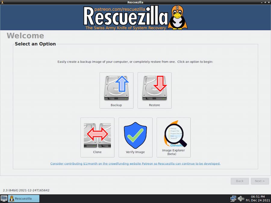 softapps's tweet image. ¿Tu #PC no arranca y te preocupa perder tus archivos? 😬 

Rescuezilla te permite crear y restaurar una imagen de disco desde un #USB, sin instalar nada. 

Ideal para volver al estado exacto de tu equipo tras un fallo.

➡️softandapps.info/2026/02/27/ima…