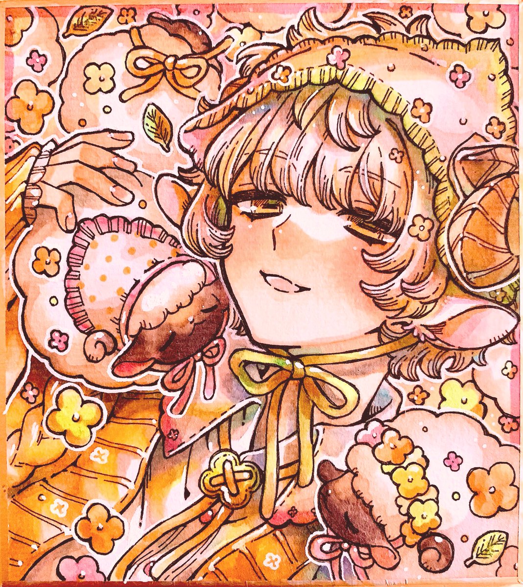 tubarururu's tweet photo. ひつじくん🌸 https://t.co/FQArL2gejd