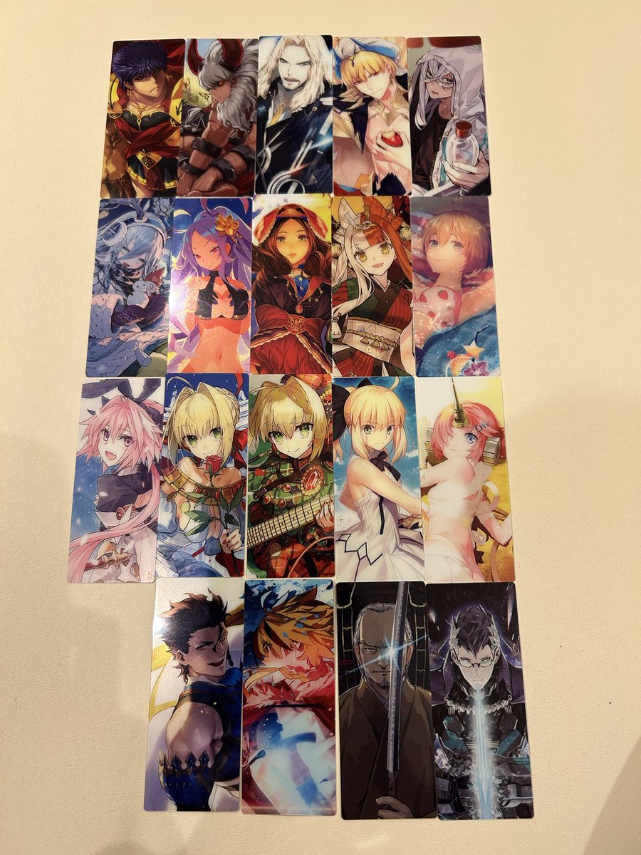 FGO 最終再臨展 編成画面風カード 交換募集 譲:写真参照 求:村正(最