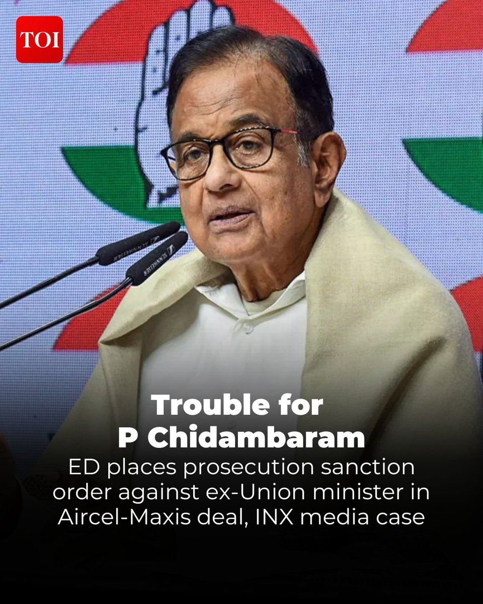 Sanju_Verma_'s tweet image. Let the Kejriwal-Sisodia Discharge not take away from the fact ED has filed Prosecution Sanctions against former FM, P. Chidambaram in #AircelMaxis  &amp;amp; #INXMedia Scams

Corrupt Chidambaram is close acolyte of Sonia Gandhi &amp;amp; Rahul Gandhi 

#CompromisedCongress is not just a hashtag