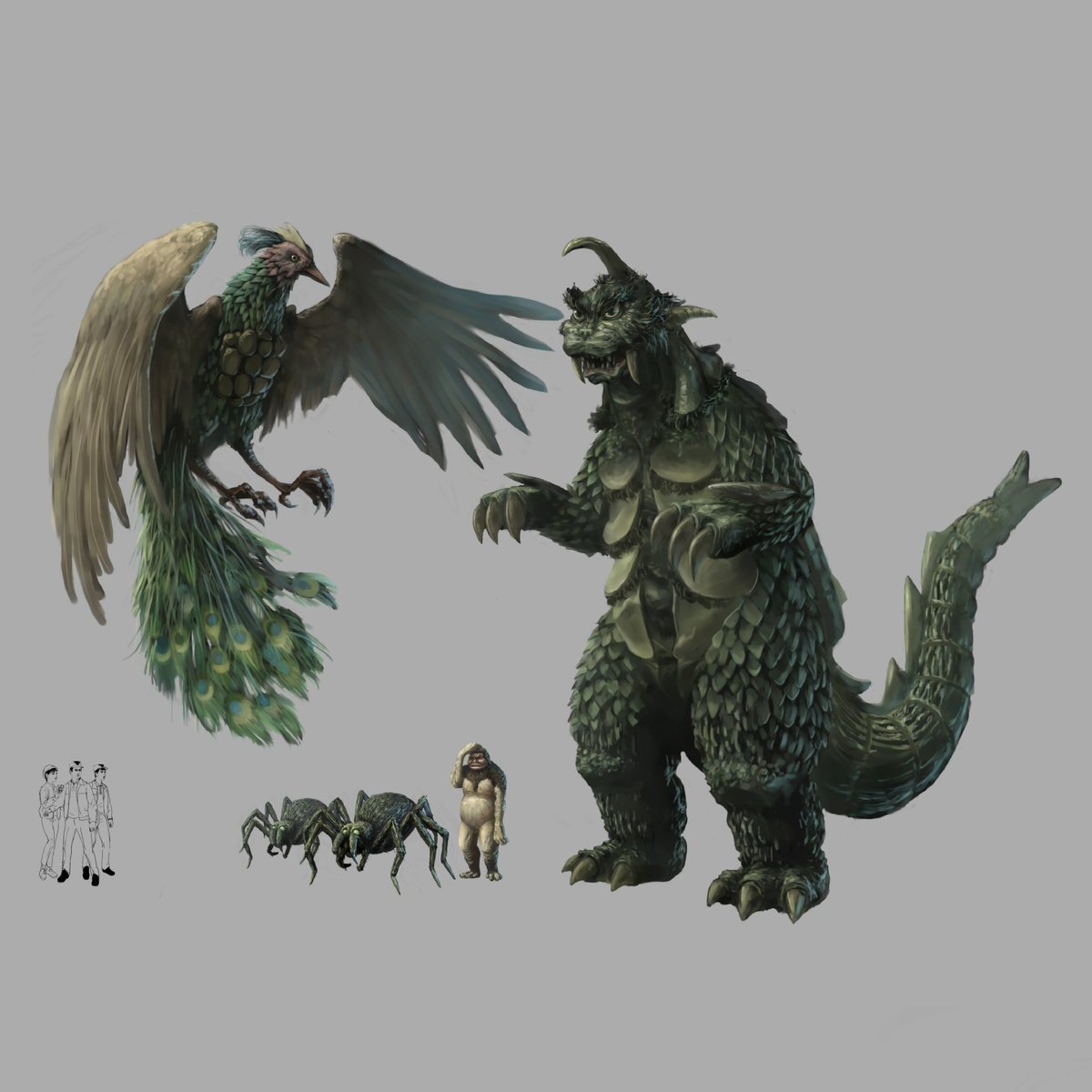 今日はウルトラQの第9話 #クモ男爵 の放送60周年です 二匹の