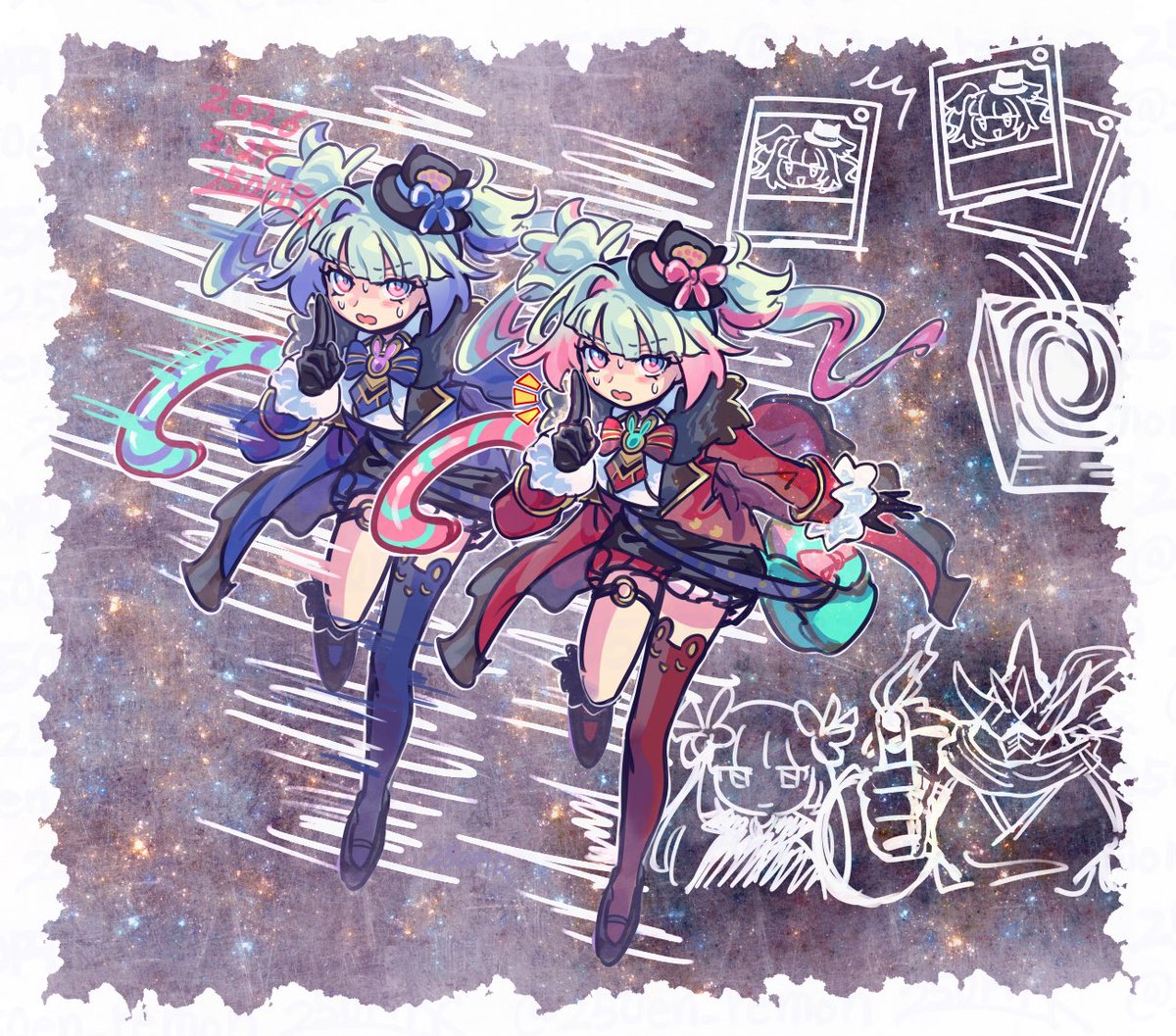 同名落ちて分身の術みたいになってるバルーンバティーア #ラッシュ