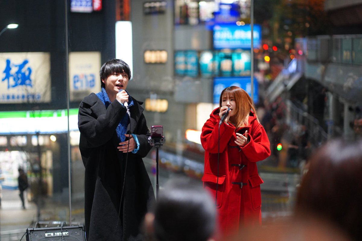mocchannel_0409's tweet photo. 2026.2.27
Shibuya Street Live @Shibuya_SL 
皆様、ありがとうございました‼️

愛奈 @mana__sing
パクユナ @yuna_sing12
りおとあか（WHITEBOX） @WHITEBOX123

透き通った歌声が空間に広がって…。
素敵な時間でした🥹

最初から最後まで多くの人が足を止めてくださり、本当に感謝です‼️‼️ https://t.co/Pqrb0OHVtq