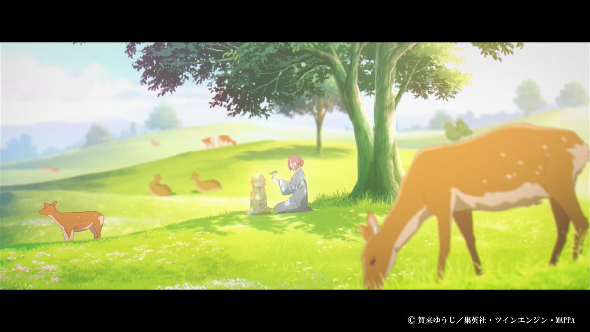 TVアニメ『#地獄楽』第二十一話「菊と桃」
￣￣￣￣￣￣￣￣￣￣￣￣￣￣￣￣￣￣￣￣
それはきっと……菊花に大切な人がいるからだね